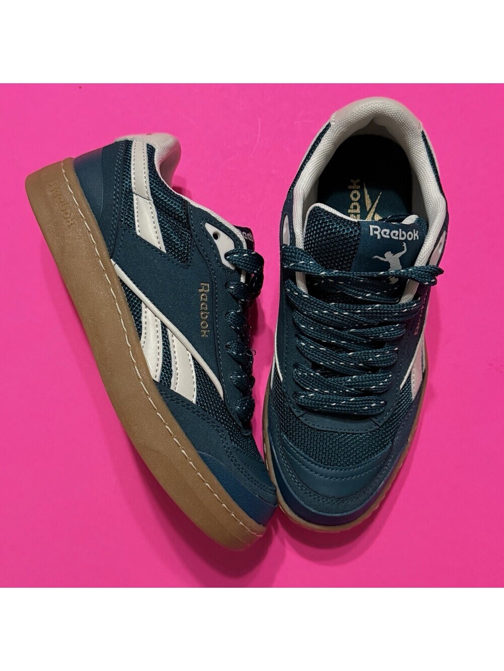 Rare Reebok Classic Suede Forest Green Shoes Sneakers Women’s Size 6 New